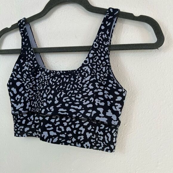 IVL collective blue leopard print sports bra size 2 - Picture 4 of 6